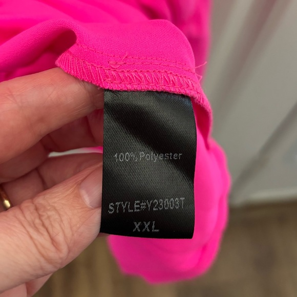 Tuckernuck Pomander Place Electric Pink Crepe Kenzie Dress XXL - Picture 9 of 10